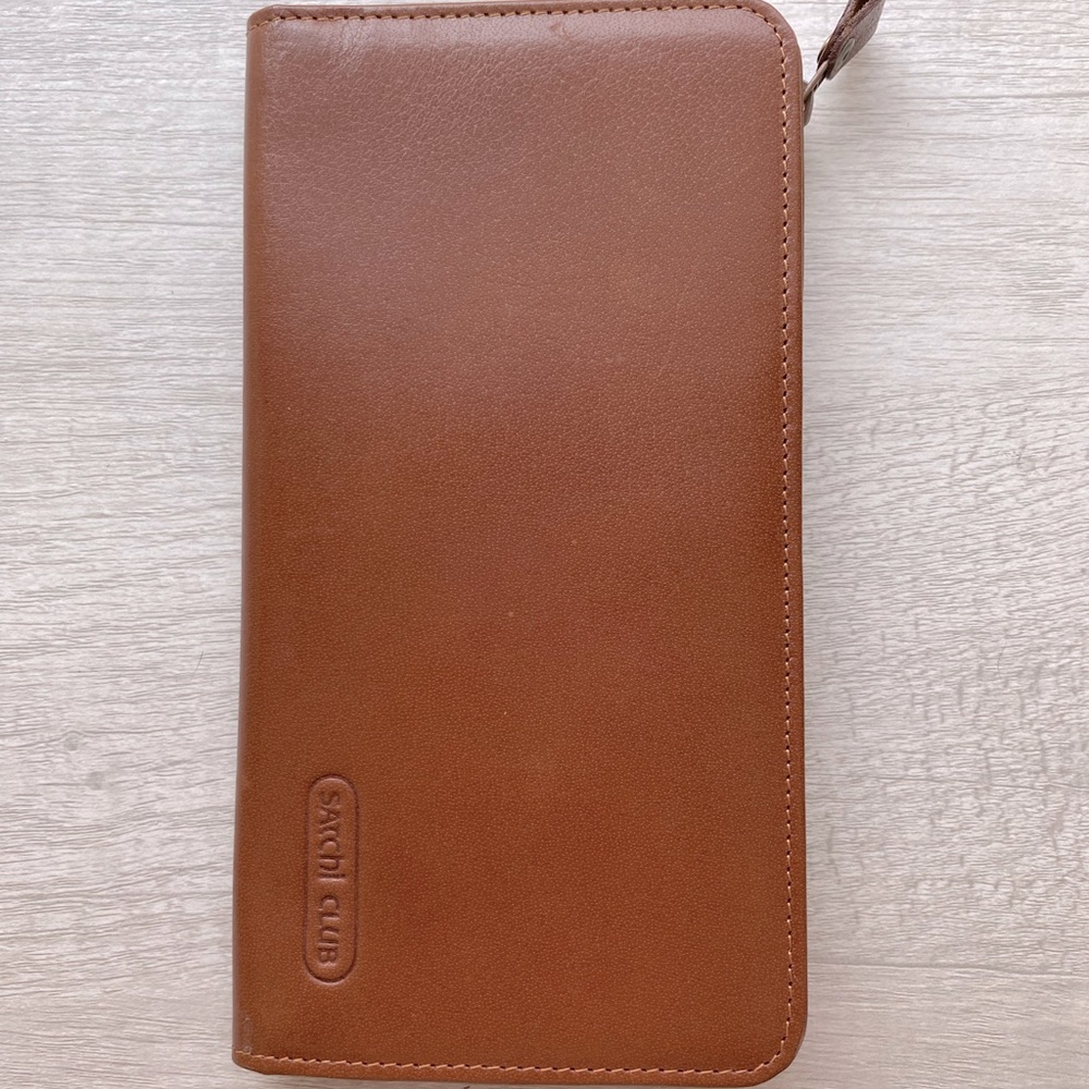 Vintage Satchi Club Genuine Leather Wallet (New)